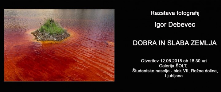 Photo exhibition on Bor’s River theme in Ljubljana, Slovenia